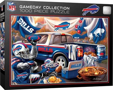 Master Pieces NFL Tailgate Puzzles Collection - Buffalo Bills NFL Gameday