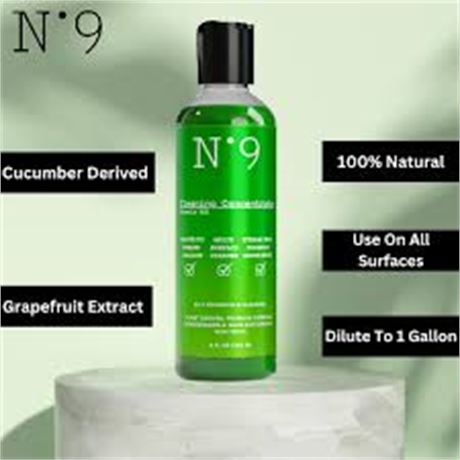 240ml N9 100% Natural Multi-Surface All-Purpose Cleaner Concentrate