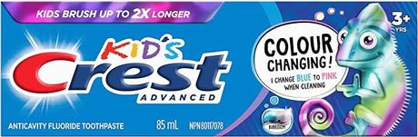 Crest Kid's Advanced Colour Changing Toothpaste,85 mL