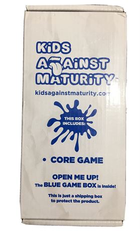 NIB Kids Against Maturity Core Game Blue Game Box
