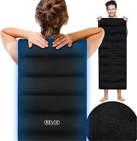 REVIX Full Body Ice Packs for Injuries Reusable Super Large Gel Ice Pack