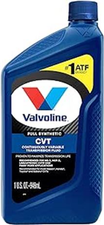 VALVOLINE 804751 CVT Transmission Fluid,Synthetic,1 Qt