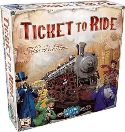 Ticket to Ride - A Board Game by Days of Wonder | 2-6 Players - Board Games