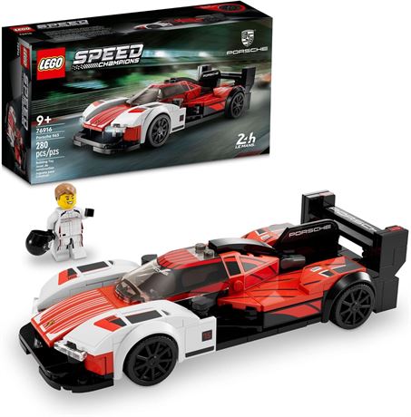 LEGO Speed Champions Porsche 963 76916, Model Car Building Kit, Racing Vehicle