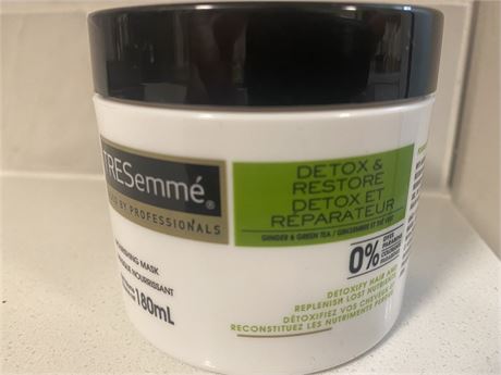 TRESemme Detox & Restore, Ginger & Green Tea Nourishing Mask, 180 mL