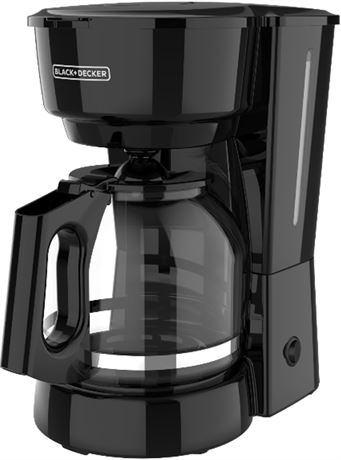 BLACK+DECKER 12-Cup Coffee Maker with Easy On/Off Switch, Easy Pour, Non-Drip