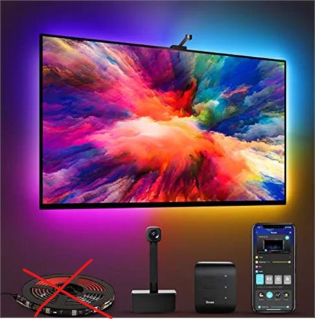 Govee TV Backlight DreamView WiFi TV Backlights with Camera NO LED STRIP