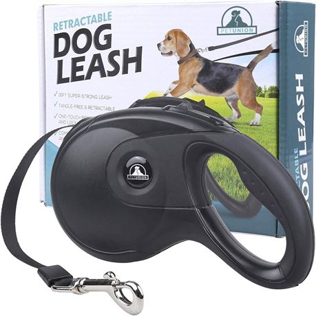 Pet Union Dog Lead Retractable Dog Leash, 16FT Super Strong Leash