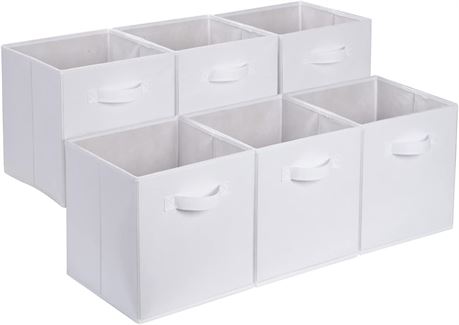 Amazon Basics Collapsible Fabric Storage Cubes