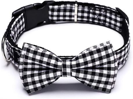 Bow Tie Dog Collar, Soft and Comfortable Quick Release
