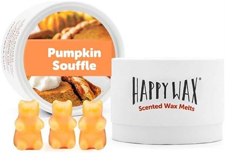 Happy Wax Pumpkin Soufflé, Scented Soy Wax Melts -