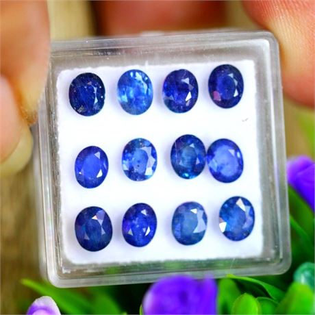 5.57 ct Natural Kashmir Blue Sapphire CALIBRATED PARCEL -  (Appraisal - $11,140)