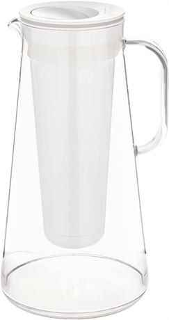 LifeStraw Home Water Filter Pitcher, 7-Cup, BPA-Free, White
