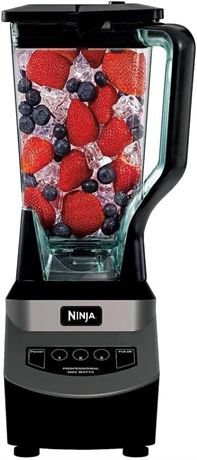 Ninja NJ601AMZ Professional Blender with 1000-Watt Motor & 72 oz Dishwasher-Safe