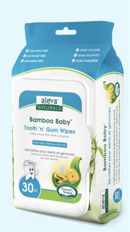 1pk of 30ct Bamboo Baby Tooth 'n' Gum Wipes