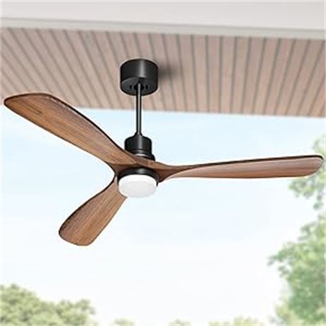 Obabala 52" Ceiling Fans with Lights Remote Control