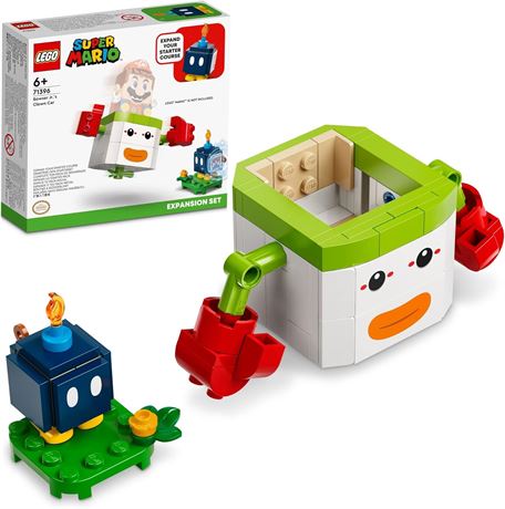 LEGO Super Mario Bowser Jr.’s Clown Car Expansion Set 71396 Building Kit
