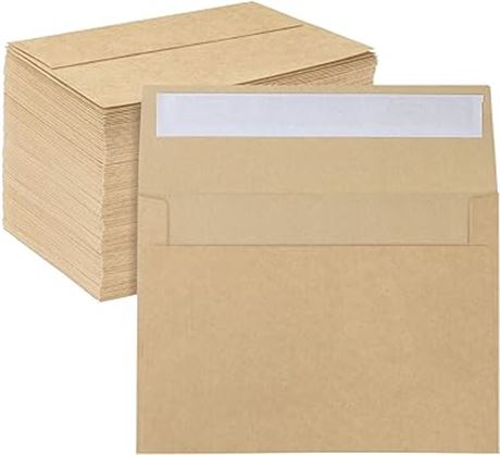 A7 Envelopes Ohuhu 5x7 Brown Envelopes, A7 Kraft Printable Envelopes