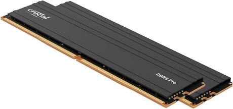 Crucial Pro RAM 32GB Kit (2x16GB) DDR5 5600MHz (or 5200MHz or 4800MHz) Desktop