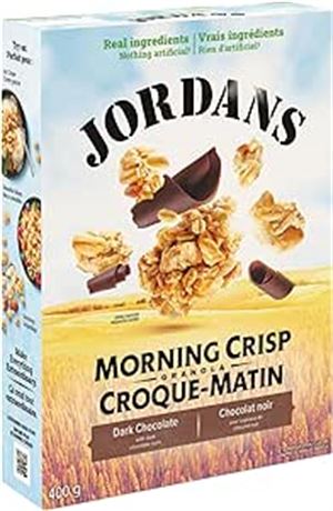 400g Jordans Morning Crisp Granola Cereal - Dark Chocolate Dream