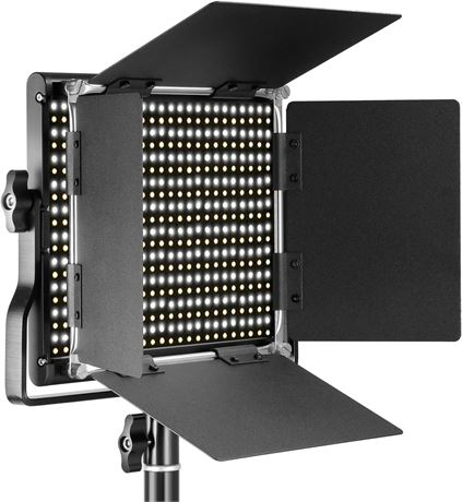 Neewer Professional Metal Bi-Color LED Video Light for Studio, 3200-5600K