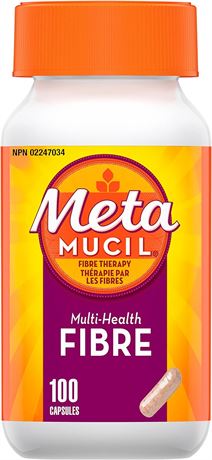 Metamucil, Daily Psyllium Husk Powder Supplement, 3-in-1