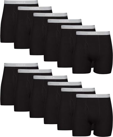 XL - 11 Pack Hanes Mens Underwear Boxer Briefs