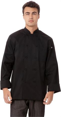 XL - Chef Works Men's Calgary Cool Vent Chef Coat (JLLS)