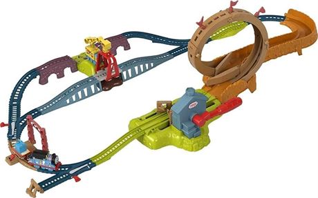 Thomas & Friends Toy Train Set Loop & Launch Maintenance Yard