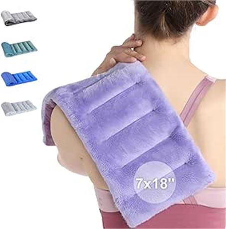 SuzziPad Microwave Heating Pad for Pain Relief, 7 x 18" Multipurpose Heating Pad