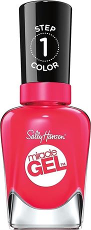 Sally Hansen Miracle Gel Nail Colour No UV Light Needed 8 Day Wear Pink Tank