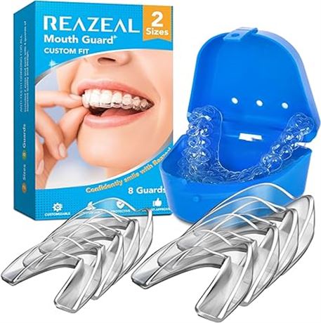 Mouth Guard for Grinding Teeth at Night: Moldable Dental Guard for Sleeping