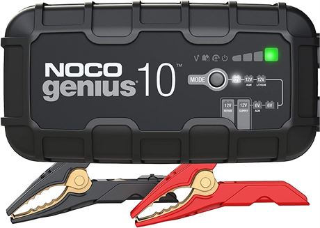 NOCO GENIUS10, 10-Amp Fully-Automatic Smart Charger