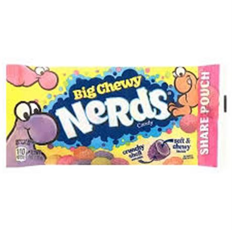 Big Chewy Nerds Share Pouch 110 gm