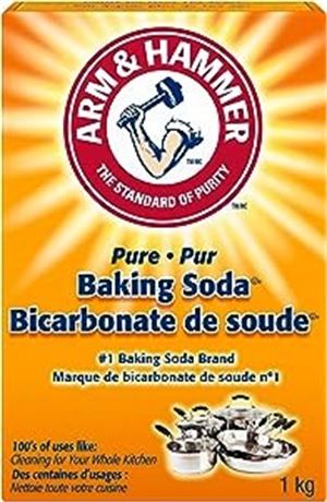 ARM & HAMMER Baking Soda, For Cleaning and Deodorizing, 1-kg