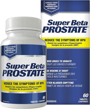 60tablets Super Beta Prostate Urologist Recommended Prostate Supplement for Men