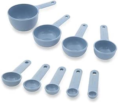 KitchenAid - Measuring Cups and Spoons Set, 9-Piece Nesting Measuring Spoons and