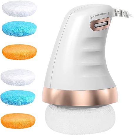 Body Sculpting Machine Cellulite Massager with 6 Washable Pads White