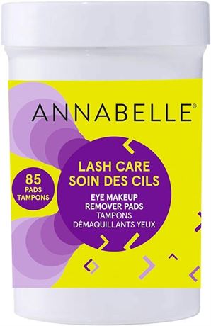 Annabelle Soothing De-Puffing & Lash Care Eye Makeup Remover Pads