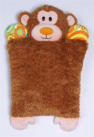 POPillows Monkey, 15" x 22" - Soft, Wearable, and Loveable Pillow Pet!