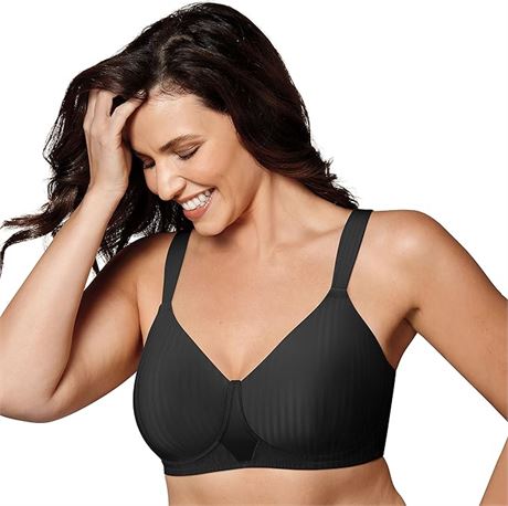 38D - Playtex Women's Secrets All Over Smoothing Full-Figure Wirefree Bra US4707