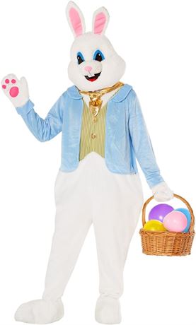 Standard xl Morph Costumes Easter Bunny Costume Adult Bunny Suit