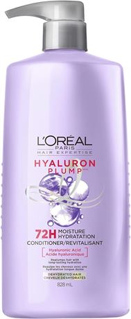 828ml L'Oreal Paris Hair Expertise Hyaluron Plump Shampoo with Hyaluronic Acid