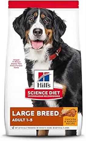 Hill's Science Diet Adult Large Breed Dry Dog Food Chicken & Barley Recipe