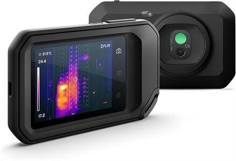 FLIR C5 Thermal Imaging Camera with WiFi - Handheld, High Resolution