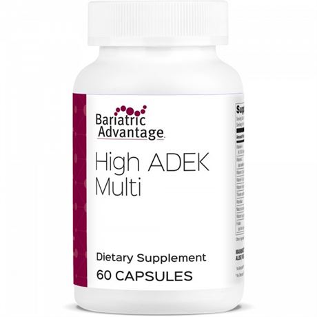 High ADEK Multivitamin  High Potency Vitamin A, D, E, and K 60 Count