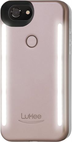 LuMee Duo Cell Phone Case for iPhone 7 (Also fits iPhone ), Illuminated LED