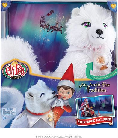 The Elf On The Shelf Elf Pets: an Arctic Fox Tradition, White