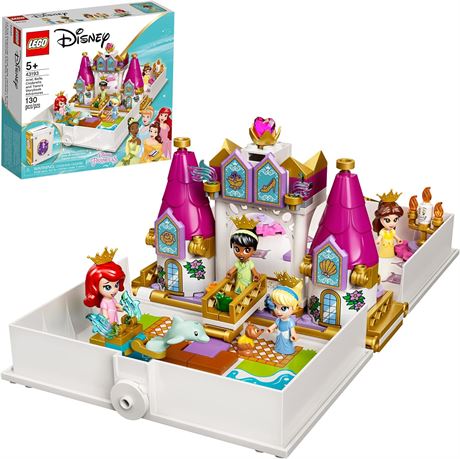 LEGO Disney Ariel, Belle, Cinderella and Tiana’s Storybook Adventures 43193