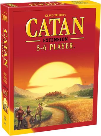 CATAN 5-6 Player Extension - A Board Game by Klaus Teuber's - +2 Players - Board